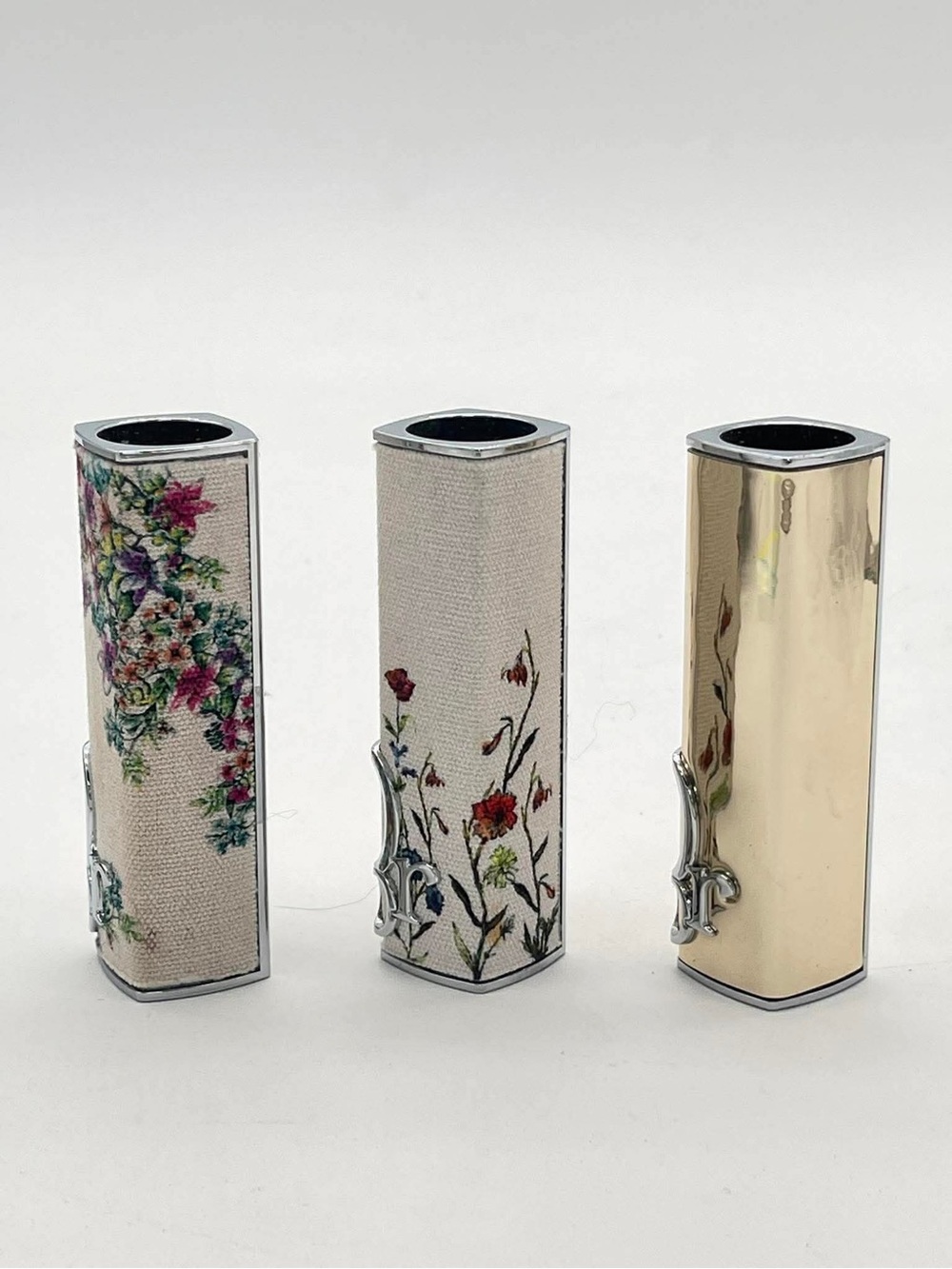 Authentic Dior Addict Limited Edition Refillable Case Lipstick Holder Set Of 3 - Picture 6 of 16